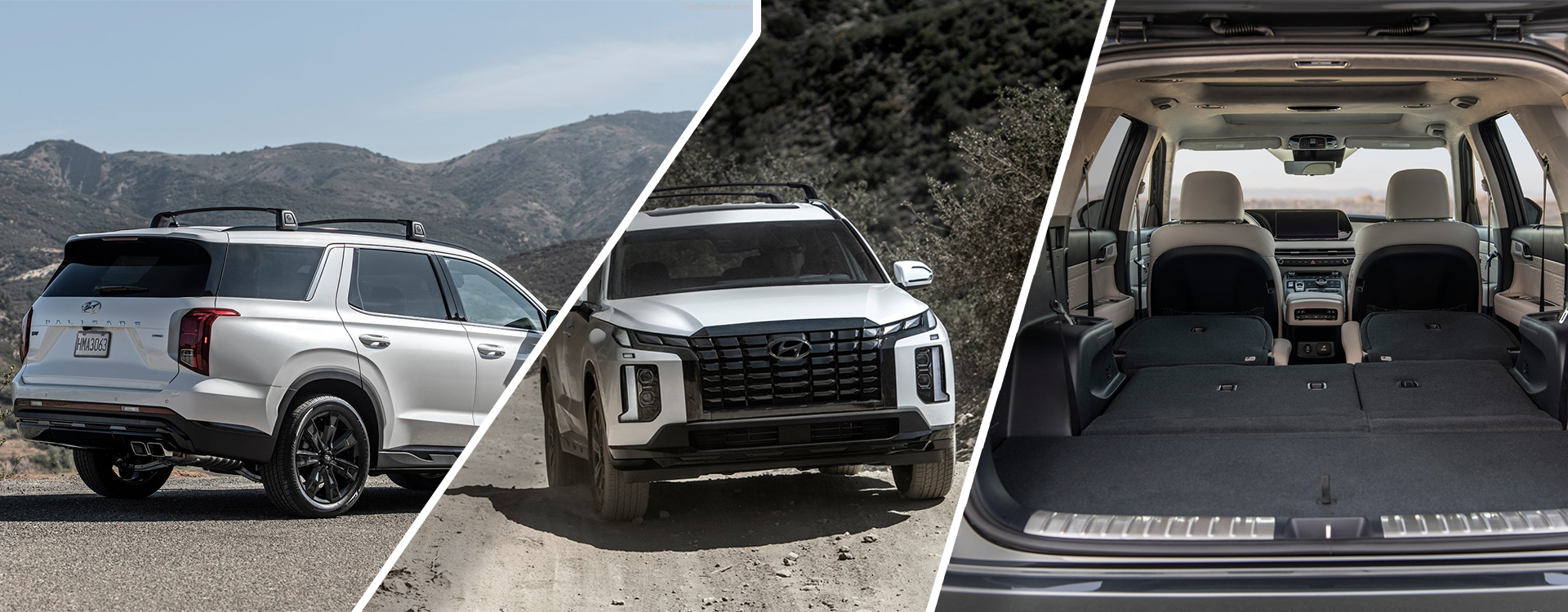 Palisade Final Image.png 2024 Hyundai Palisade SUV cargo, front, and backside images