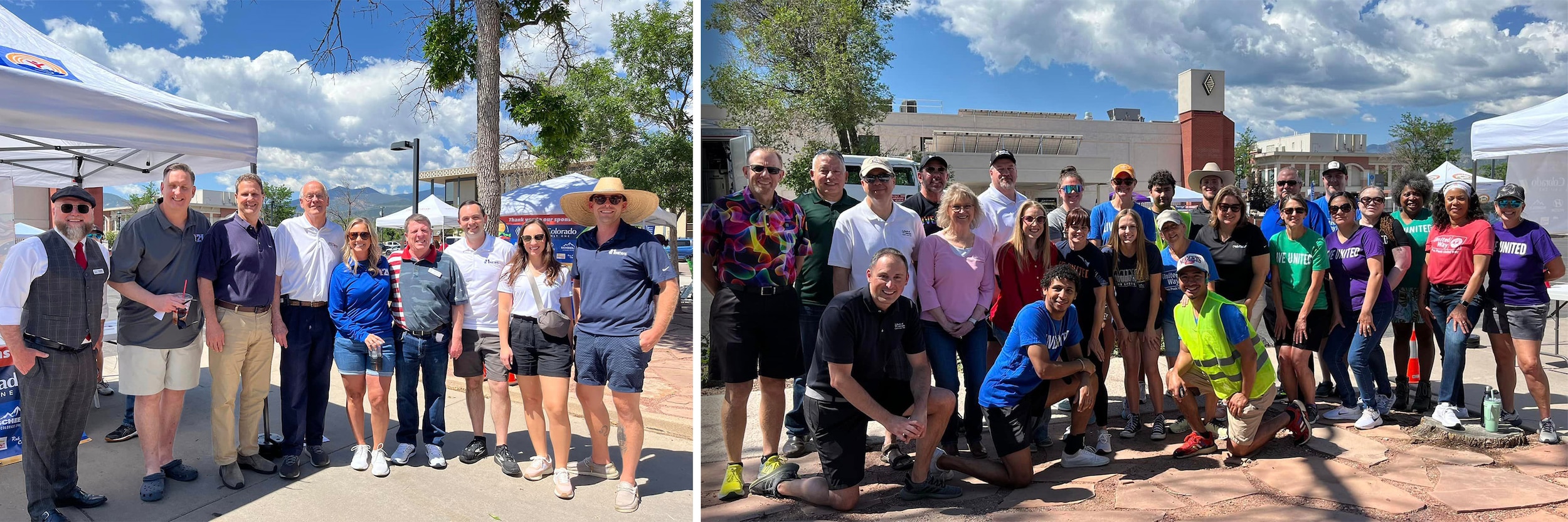 2024 Hyundai of Chapel Hills staff at Burgers and Bags event by Pikes Peak United Way