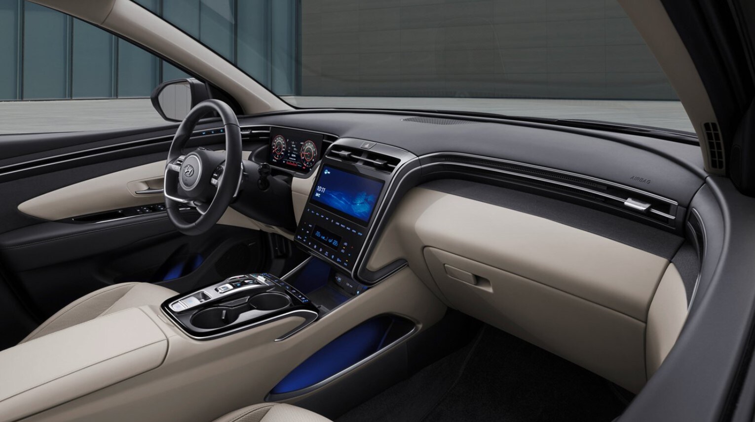2022-hyundai-tuscon-05.jpg Interior seating on a new 2022 Hyundai Tucson