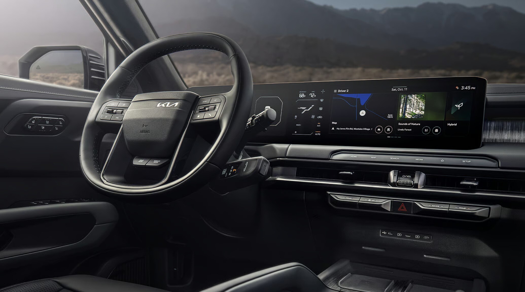 2027 Kia Telluride Hybrid Interior Cabin and Seating