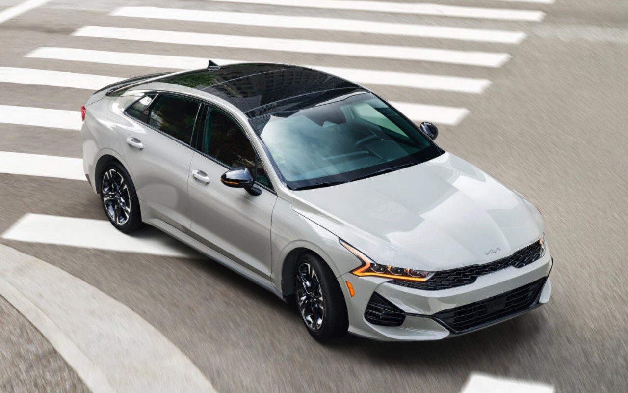 2022 Kia K5 Overhead 2022 Kia K5 Overhead