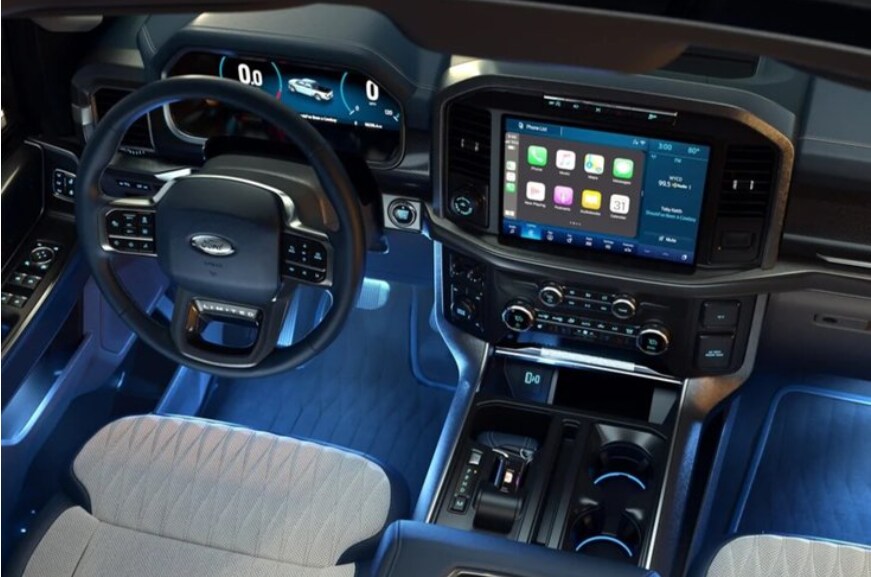 2023 Ford F-150 Dashboard View.PNG dashboard-view-of-2023-ford-f150-infotainment-system