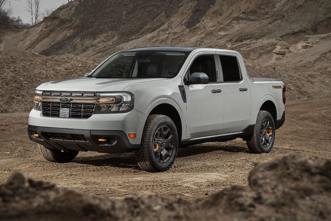 Mavrick Tremor 2.JPG Front Profile of the 2023 Ford Maverick Tremor Off Road Package.