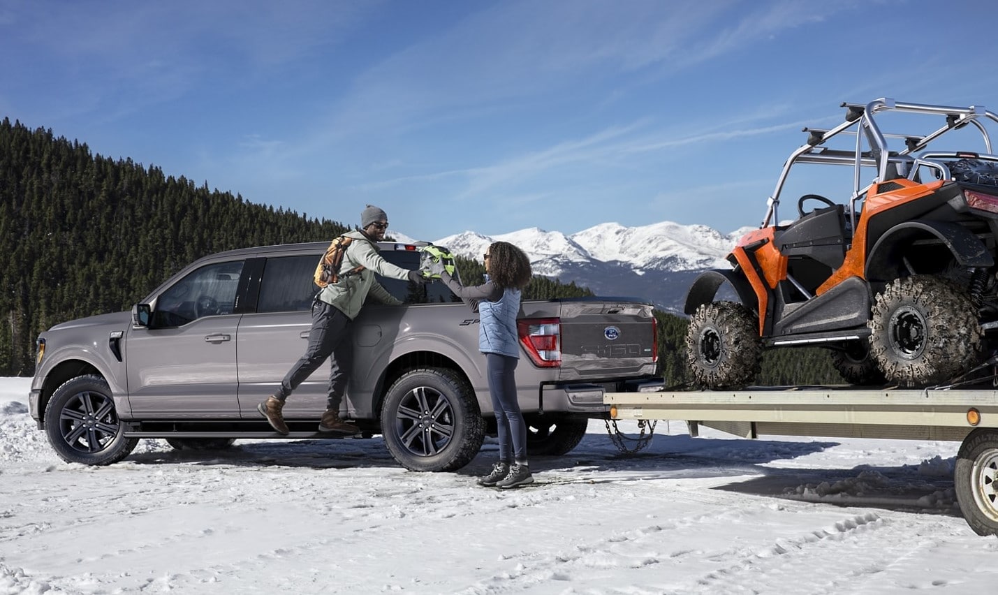 2021-ford-f150-25.jpg New Ford F-150 towing in the snow