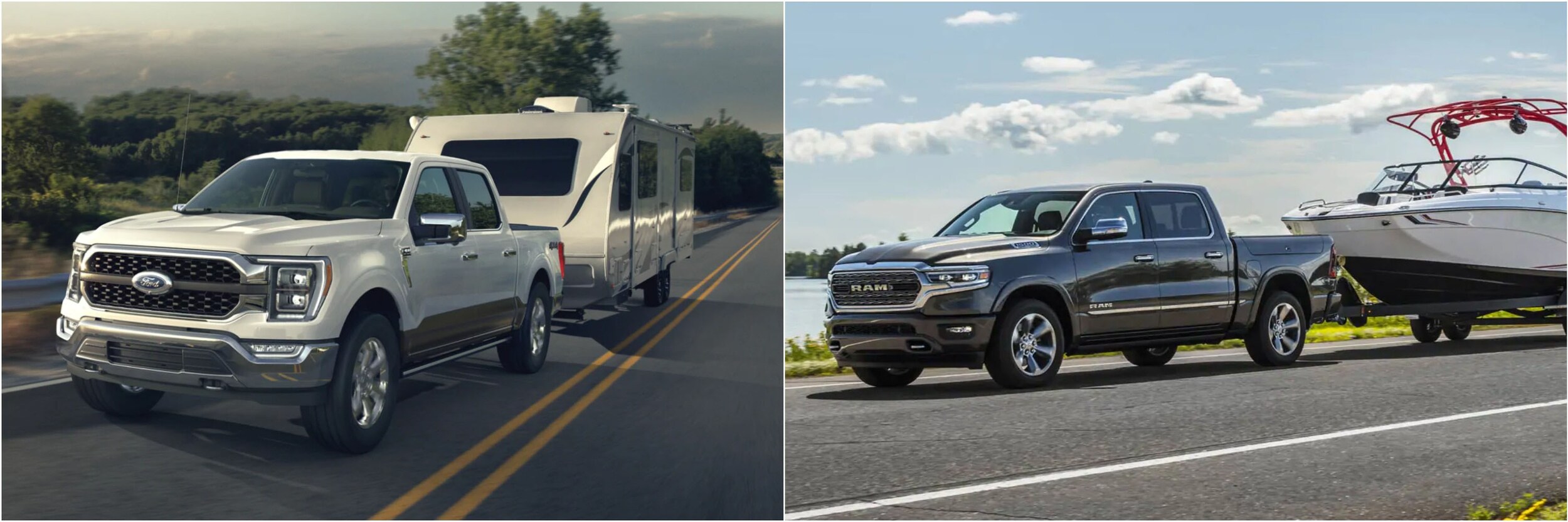 2021 Ford F 150 Vs. 2021-Ram 1500 Towing 2021 Ford F 150 Vs. 2021-Ram 1500 Towing