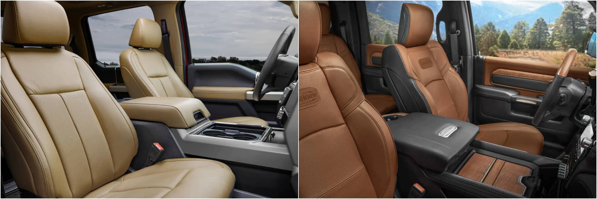 2022 Ford F-250 Vs. Ram 2500 Interior Cabin 2022 Ford F-250 Vs. Ram 2500 Interior Cabin