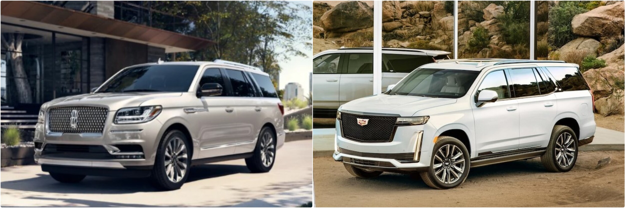 2021-lincoln-navigator-vs-2021-cadillac-escalade-02.jpg 2021 Lincoln Navigator side-by-side a 2021 Cadillac Escalade