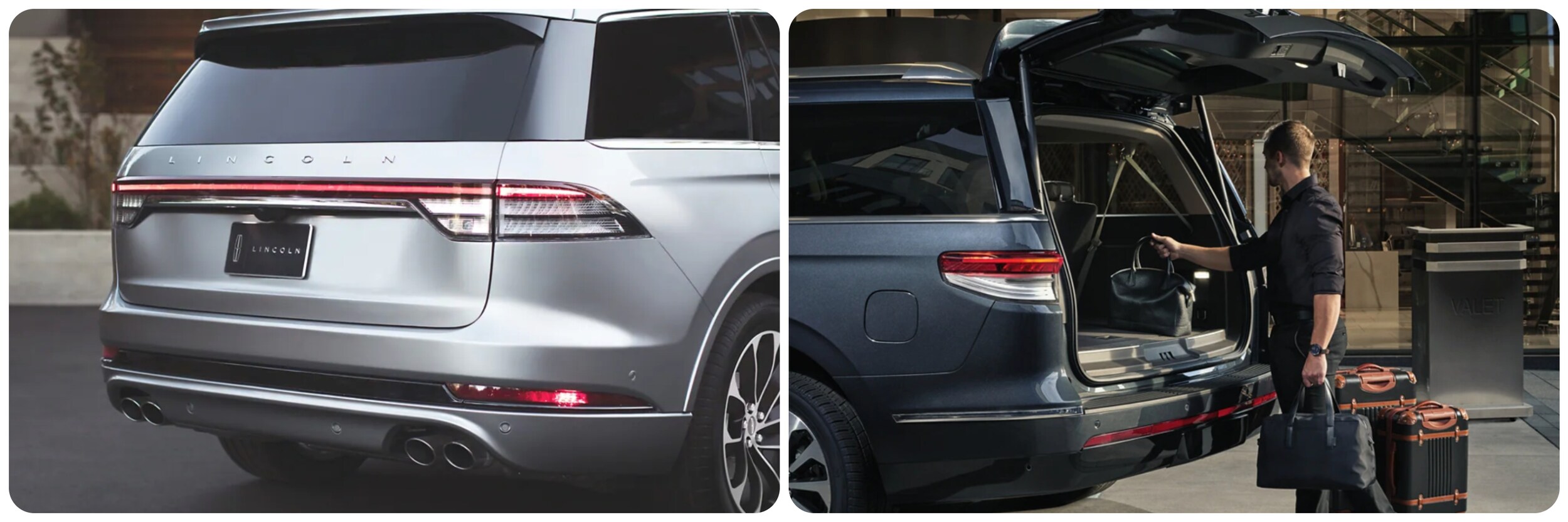 2022 Lincoln Aviator vs. Navigator Rear view.jpg rear-view-of-2022-lincoln-aviator-and-navigator