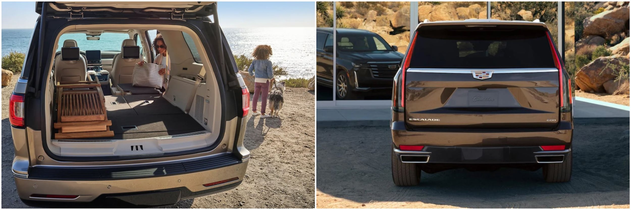 2022 Lincoln Navigator vs Cadillac Escalade Storage Space title=2022