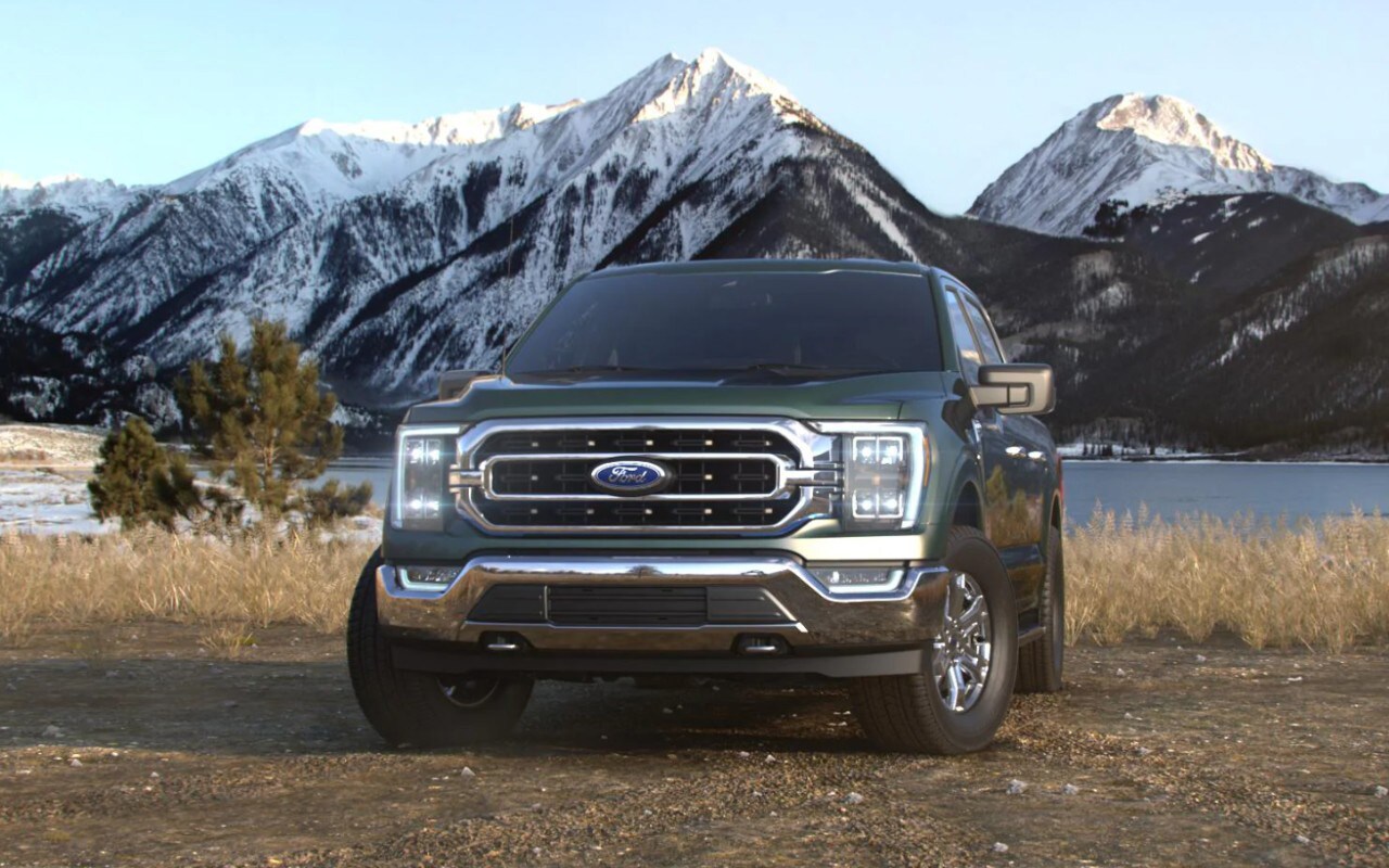 2022 Vs 2021 Ford F-150 Front 2022 Vs 2021 Ford F-150 Front