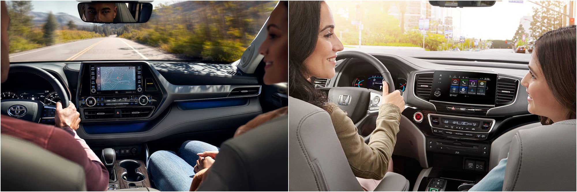 2022 Toyota Highlander Vs. Honda Pilot Interior 2022 Toyota Highlander Vs. Honda Pilot Interior
