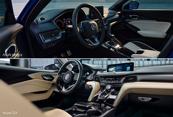 2023 Acura TLX Vs. Integra: Interior Features