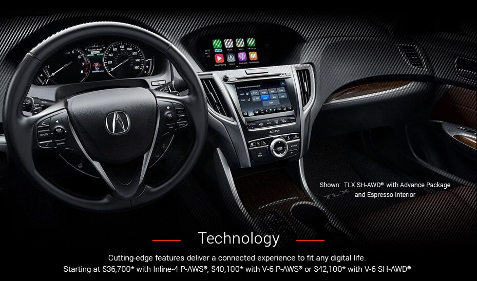 Shown:TLX with Advance Package and Espresso interior