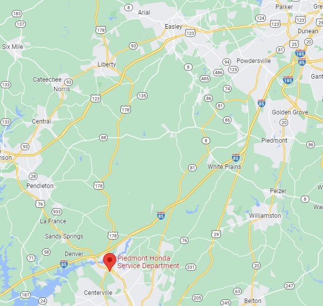 New & Used Honda Dealership Serving Easley, SC Piedmont Honda