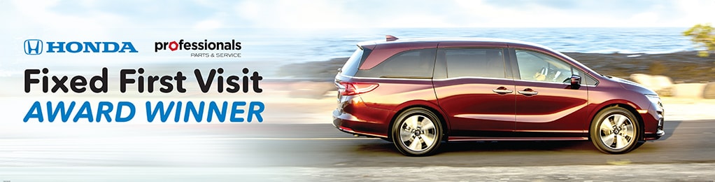Piedmont Honda Service Awards Fixed First Visit