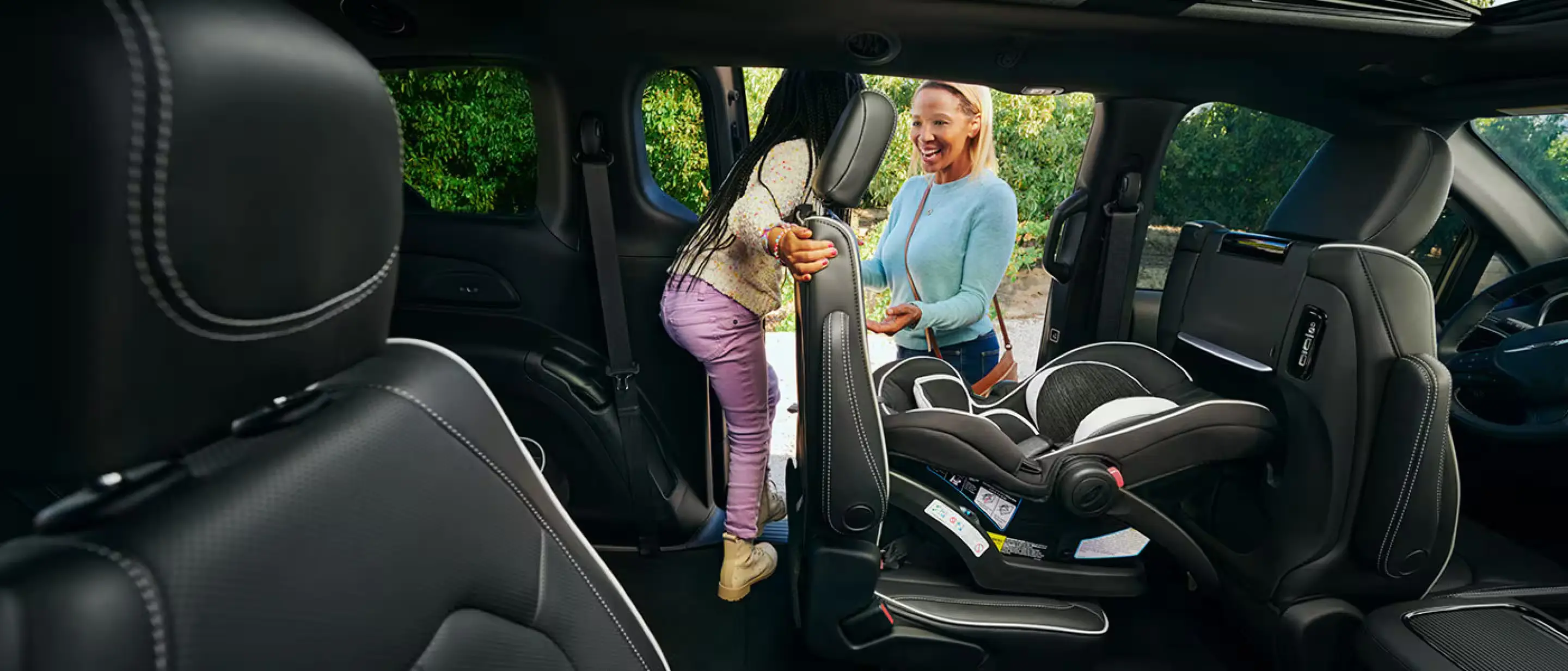 2026 Chrysler Pacifica backseat folding down