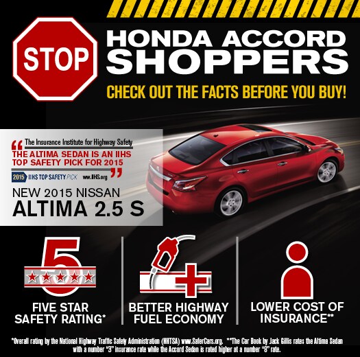 Nissan Altima VS Honda Accord