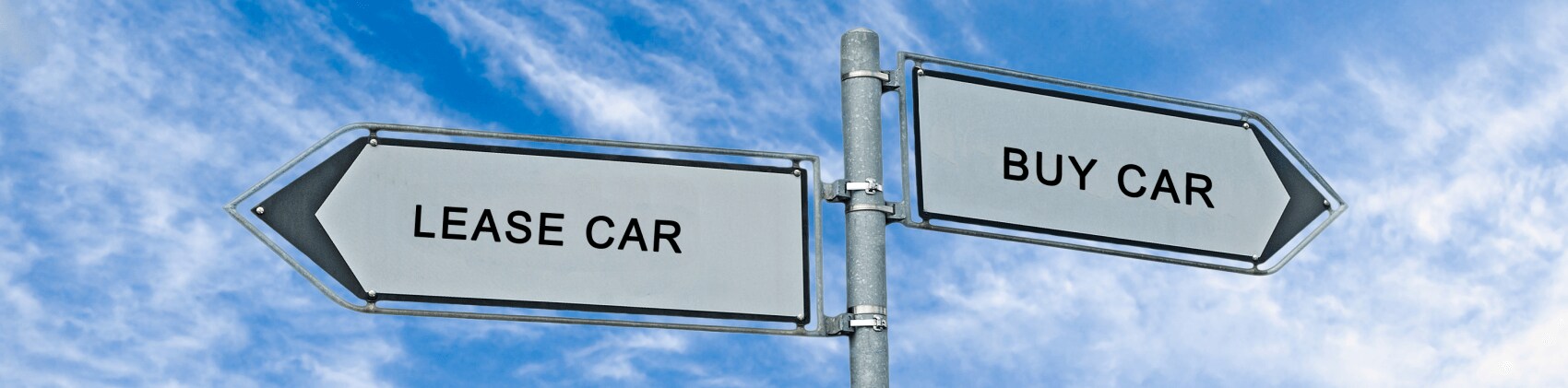 Lease or Buy Sign