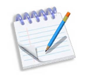 notepad symbol