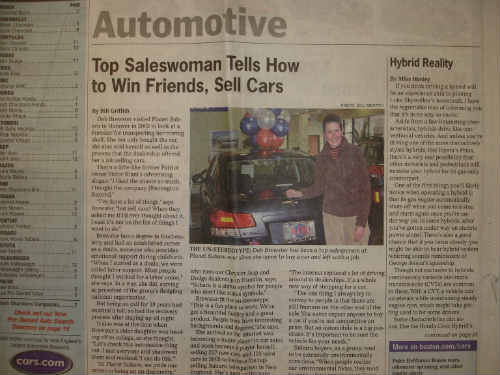 Deb Newspaper Forester.JPG