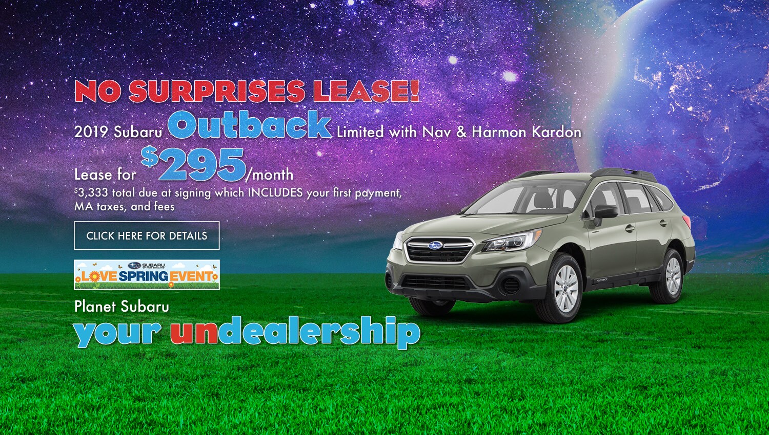 No Surprises Lease - Outback