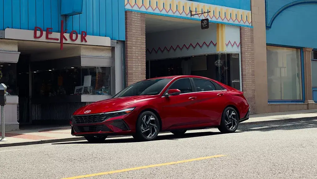2026 Hyundai Elantra driver-side profile view