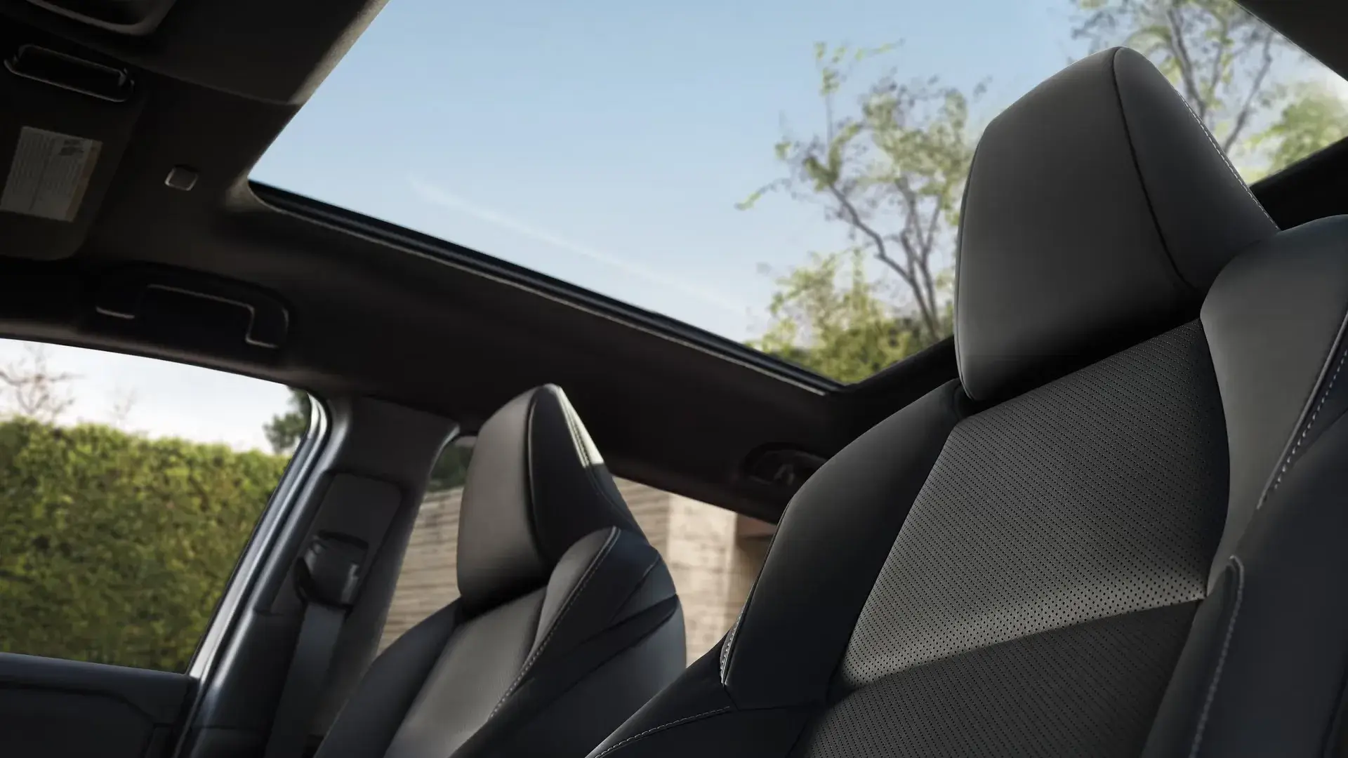 Panoramic fixed-glass roof on the 2027 Toyota bZ Limited