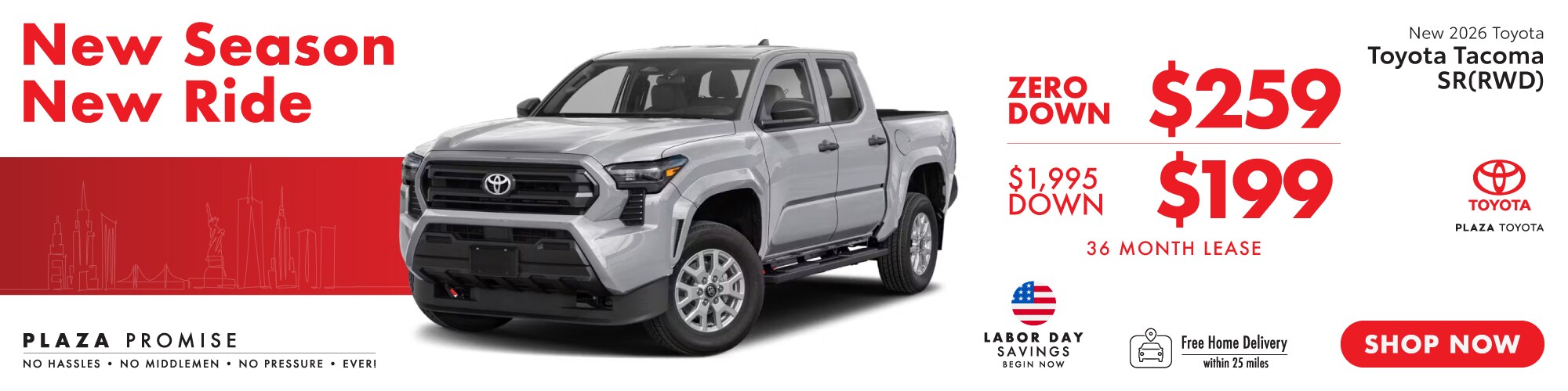 New 2026 Toyota Tacoma