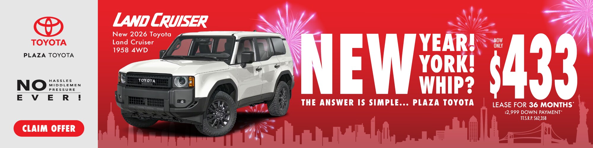 New 2026 Toyota Land Cruiser