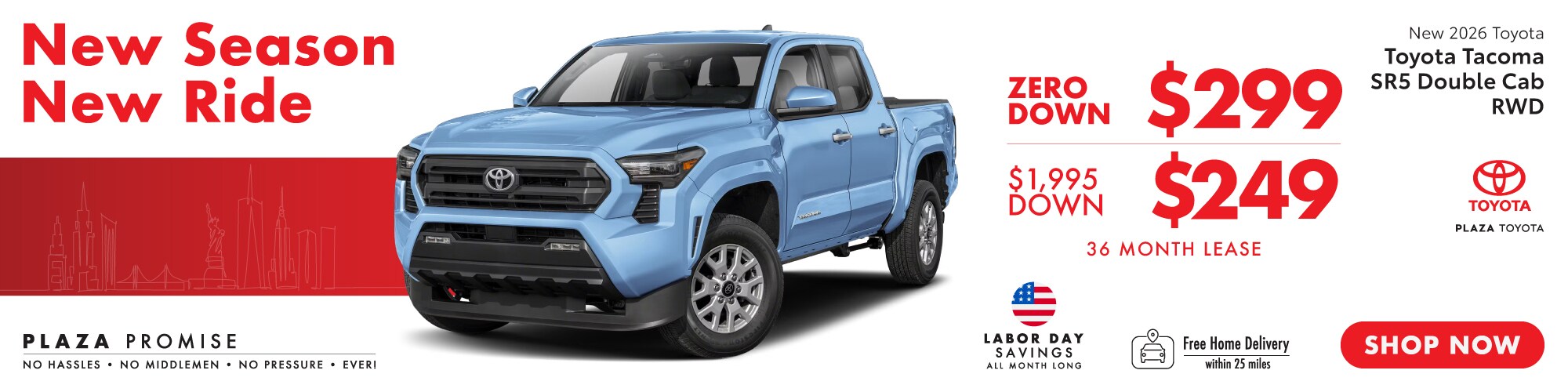 New 2026 Toyota Tacoma