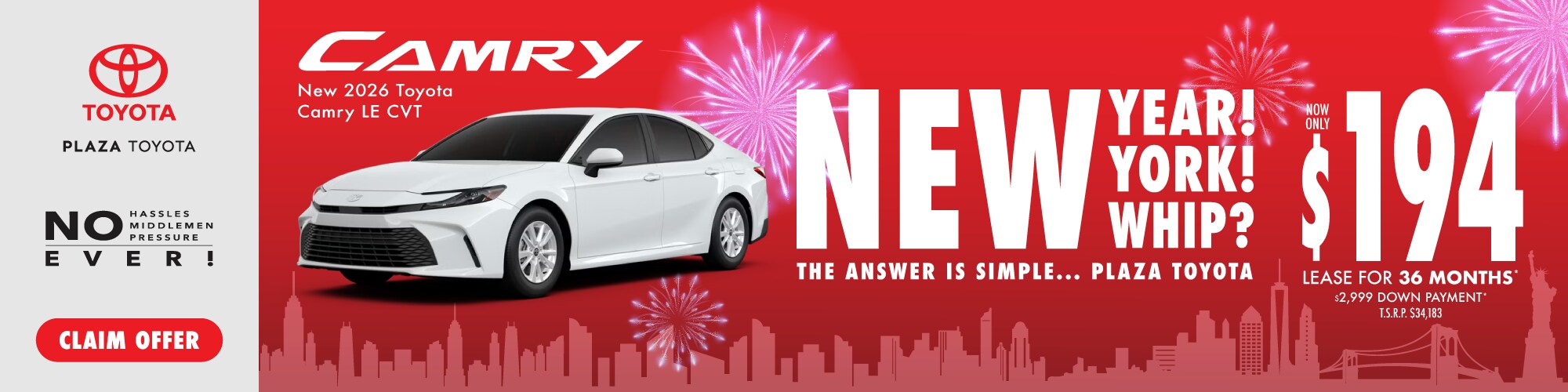 New 2026 Toyota Camry