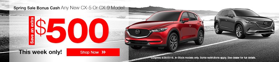 Spring Sale Bonus Cash