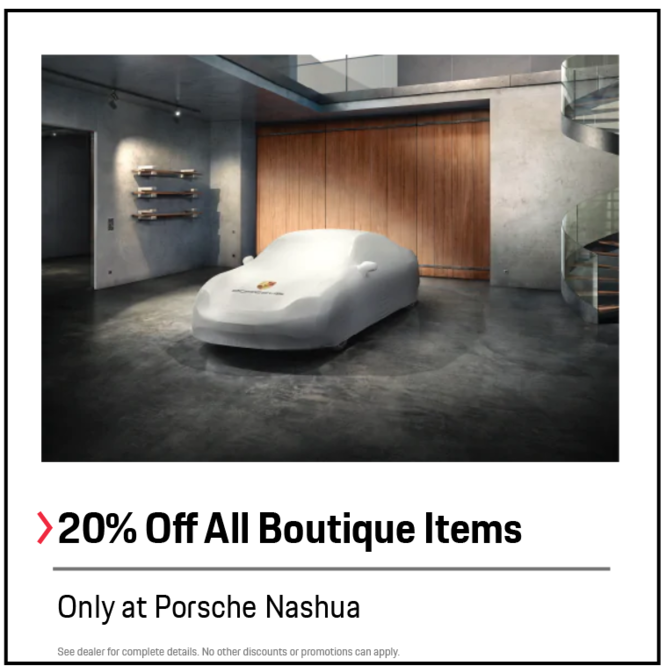 20% off all boutique items.Parts Incentives.png