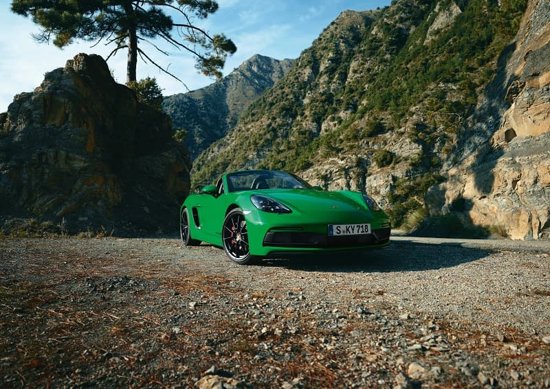 718 Boxster Exterior Design Green 718 Boxster GTS 4.0 Exterior Design