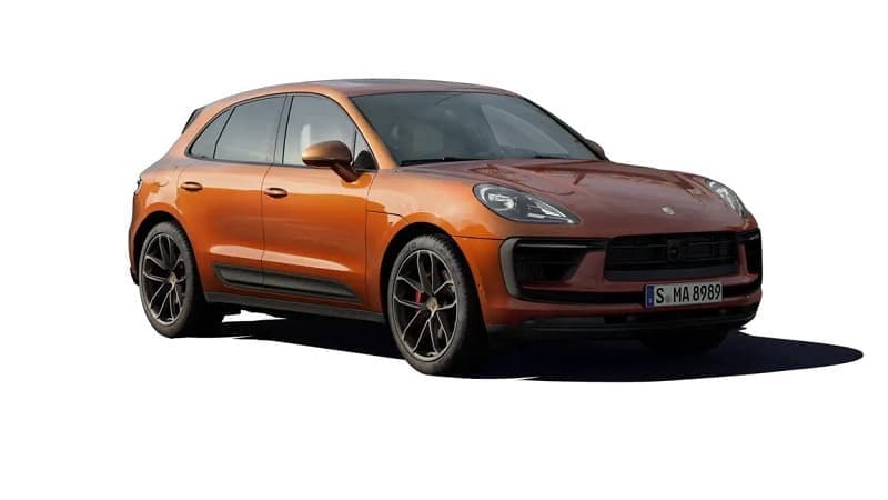 Porsche Macan S Orange Porsche Macan S