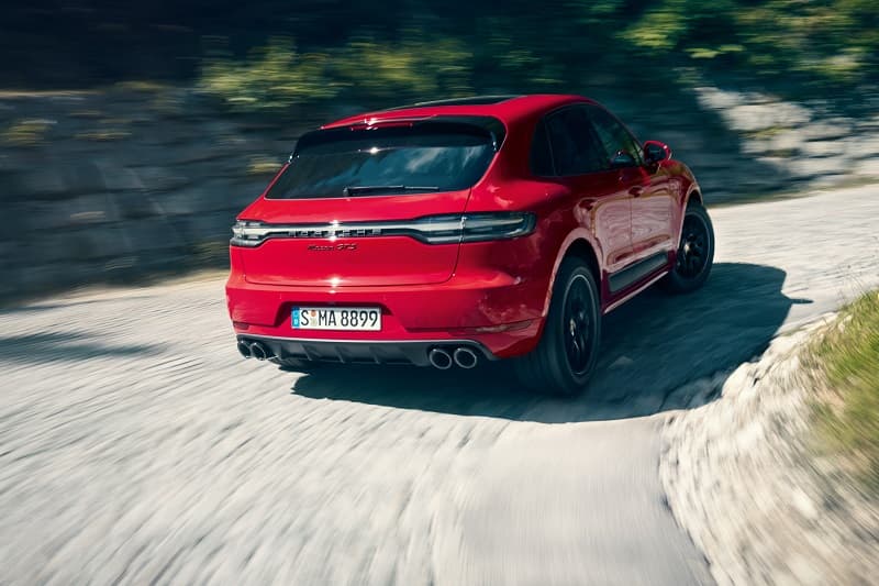 Porsche Macan Exterior Red Porsche Macan GTS