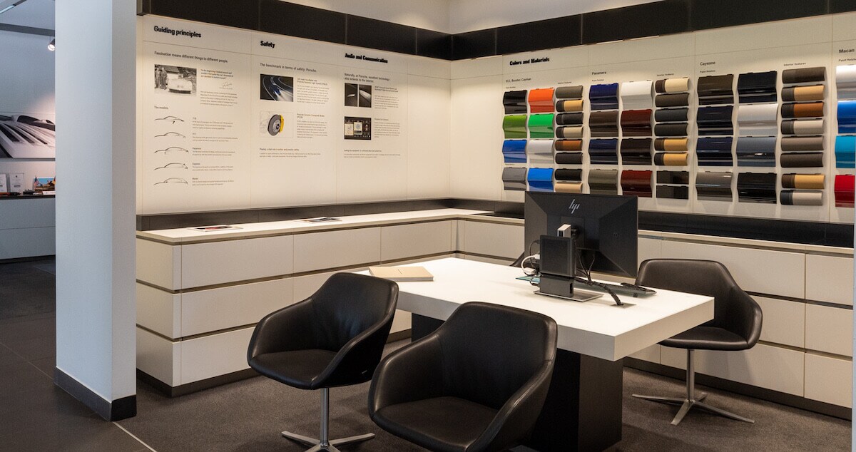 Porsche Hilton Head custom order design studio