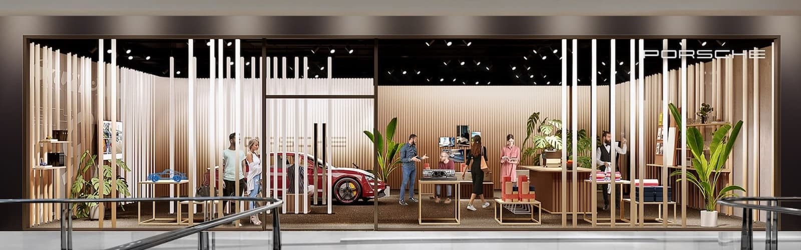 Porsche NOW Laguna Beach rendering