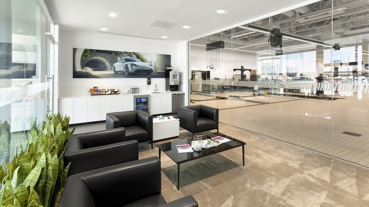 Porsche McKinney interior