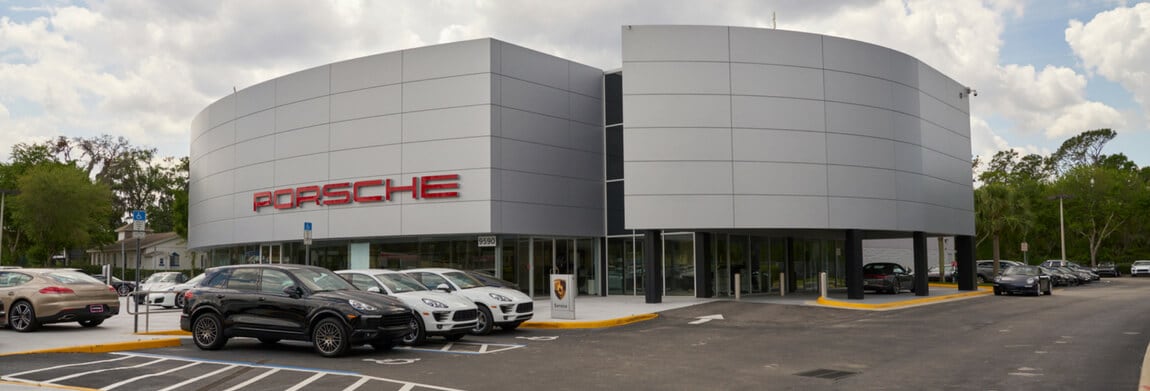 Porsche Orlando Exterior view of Porsche Orlando