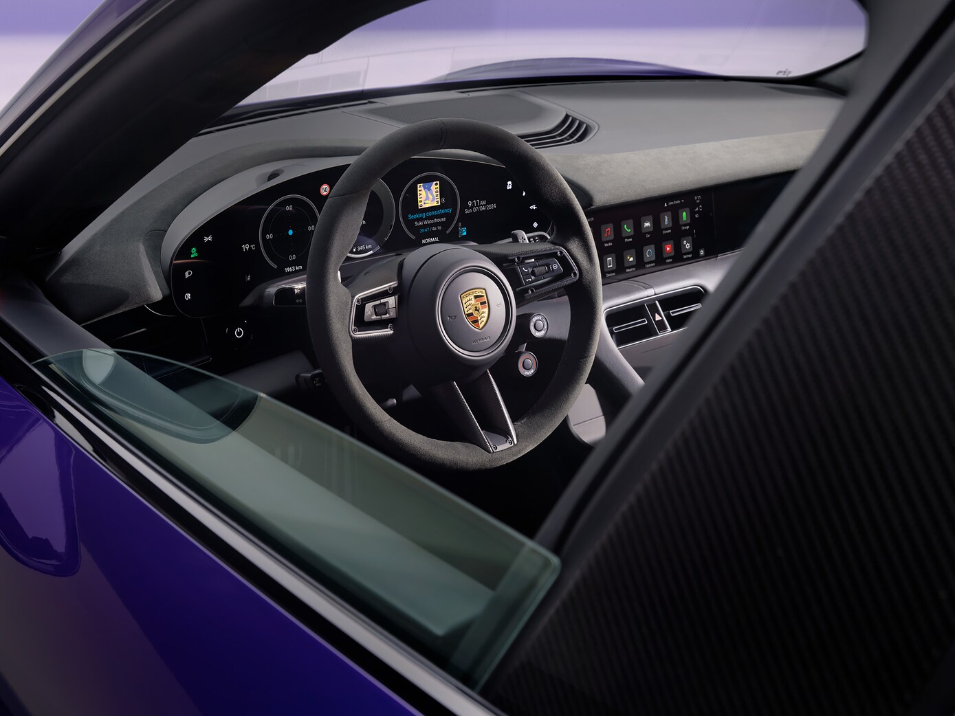 Porsche Taycan interior