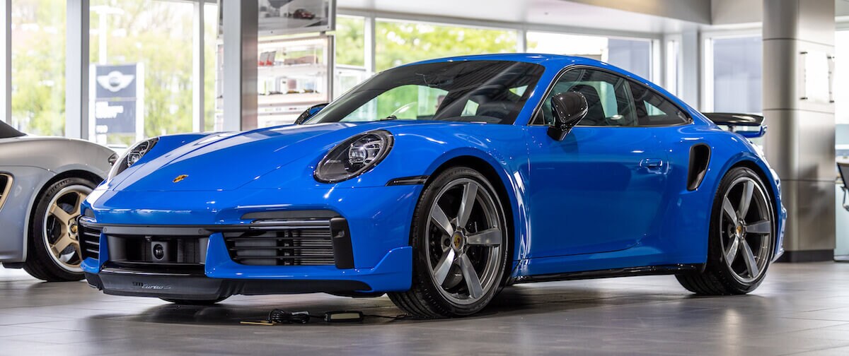 Shark Blue Porsche 911 Turbo S