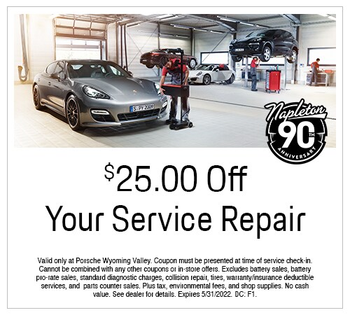$25 Off Your Service Repairs Coupon