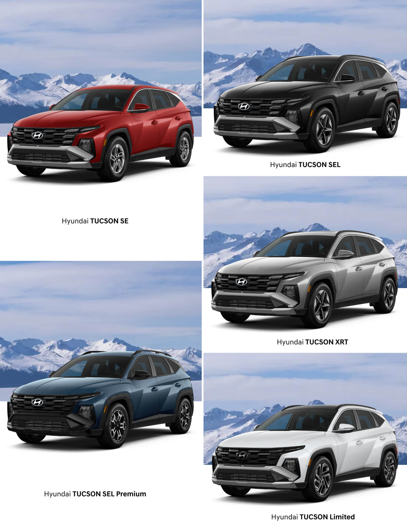 2026 Hyundai Tucson trims