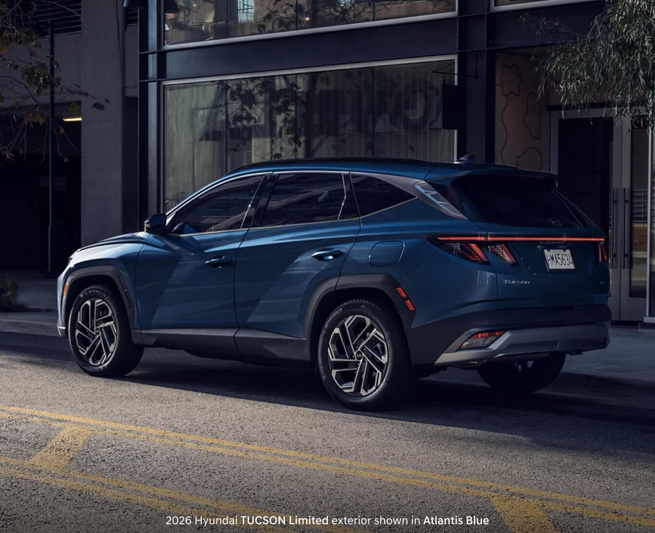 2026 Hyundai Tucson Limited in Atlantis Blue
