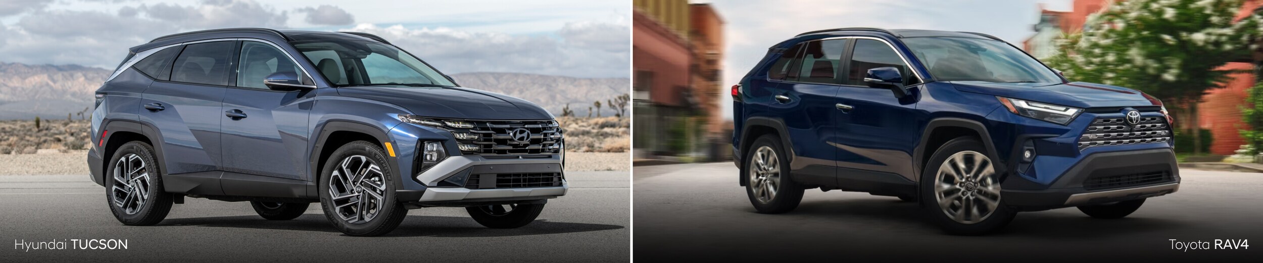 Hyundai Tucson Vs. Toyota RAV4: SUV Features And Performance Compared