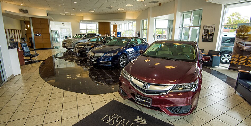Long Beach Area Acura Dealership Exterior view of AutoNation Acura South Bay Serving Long Beach