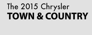 2015 Chrysler Town & Country