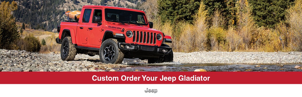 Custom Order the Jeep Gladiator