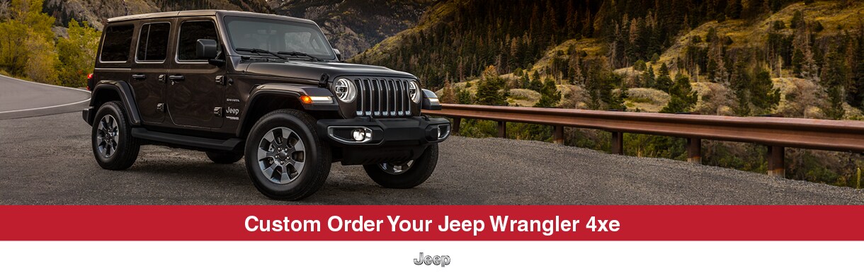 Custom Order Your Jeep Wrangler 4xe